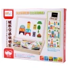 Baby boys, girls, infants and children wooden jigsaw puzzle toys Magnetic jigsaw puzzle fun wooden early education Intelligence benefits 1-3-4 years old -1001/2670 undefined
